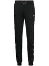 PHILIPP PLEIN STUDDED SIDE PANEL TRACK PANTS