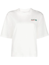 Reina Olga Brooke Short-sleeve T-shirt In White