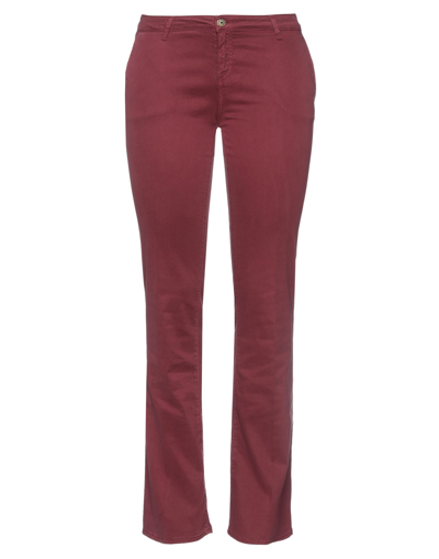 Trussardi Jeans Pants In Red