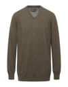 Barbour Sweaters In Military Green