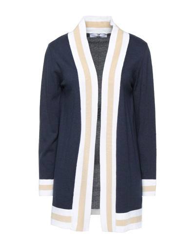 Mr Massimo Rebecchi Cardigans In Dark Blue