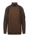 C.p. Company Turtlenecks In Camel