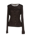 Maliparmi Cardigans In Dark Brown
