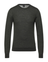 Hugo Boss Sweaters In Military Green