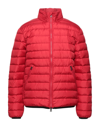 Ea7 Down Jackets In Red