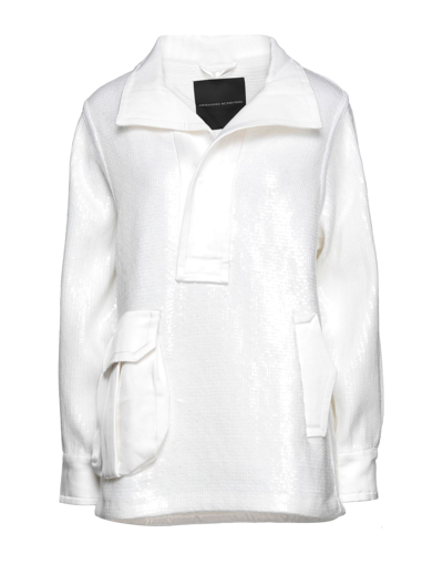 Ermanno Scervino Coats In White