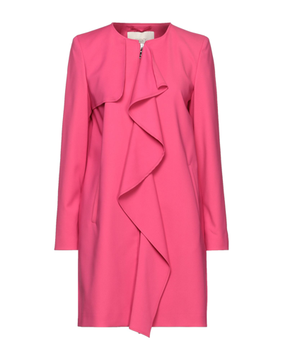 Seventy Sergio Tegon Overcoats In Pink