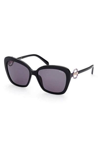 CHANEL Pearl Sunglasses 5339-H-A Black 487839