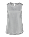 Peserico Tops In Light Grey