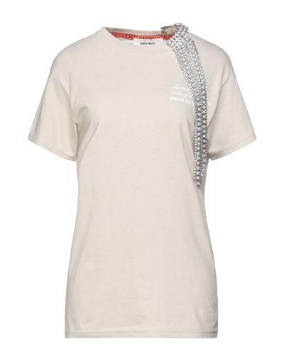 Circus Hotel T-shirts In Beige