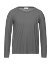 Zanone T-shirts In Steel Grey