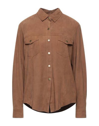 Mes Demoiselles Shirts In Camel