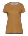 Majestic T-shirts In Khaki