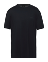 Giorgio Armani T-shirts In Dark Blue