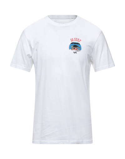 Rvca T-shirts In White