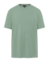 Giorgio Armani T-shirts In Sage Green
