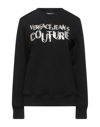 Versace Jeans Couture Sweatshirts In Black