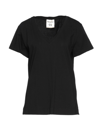 Semicouture T-shirts In Black