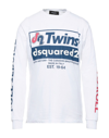 Dsquared2 T-shirts In White