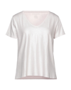 Majestic T-shirts In Light Pink