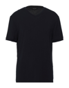 Giorgio Armani T-shirts In Dark Blue