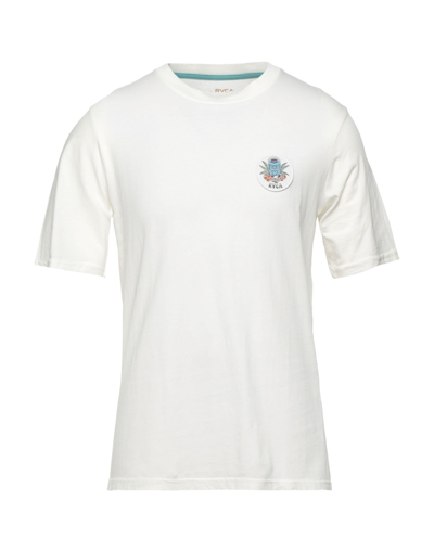 Rvca T-shirts In White