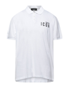 Dsquared2 Icon Polo Shirt In White