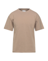 Bottega Veneta T-shirts In Camel