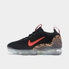 Nike Air Vapormax Flyknit 2021 "leopard" Sneakers In Black