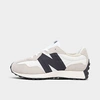 New Balance Big Boys Casual Sneakers From Finish Line In Silver Birch/black