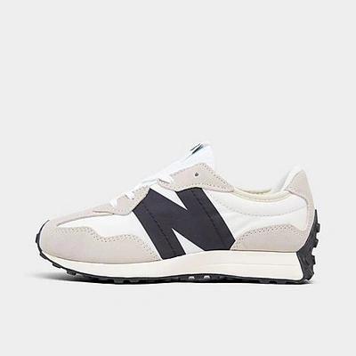 New Balance Kids Taupe & Off-white 327 Big Kids Sneakers In Silver Birch/black