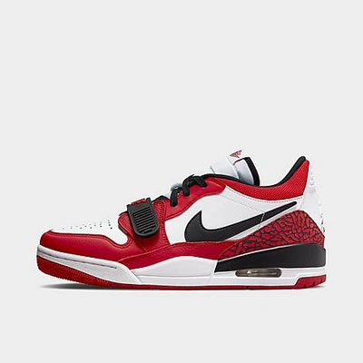 Nike Men's Air Jordan Legacy 312 Low Off-court Shoes In White/black/gym Red