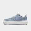 Nike Women's Court Vision Alta Casual Shoes In Ashen Slate/ashen Slate/white