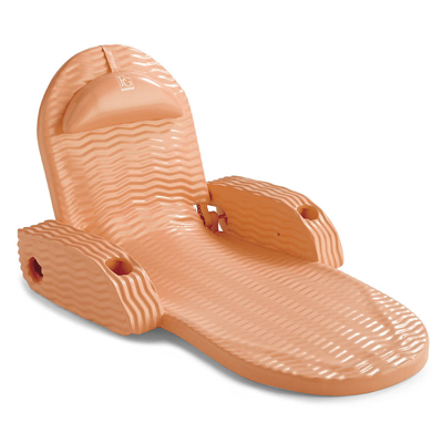 FRONTGATE WORLD'S FINEST XL POOL CHAISE  IN PAPAYA 