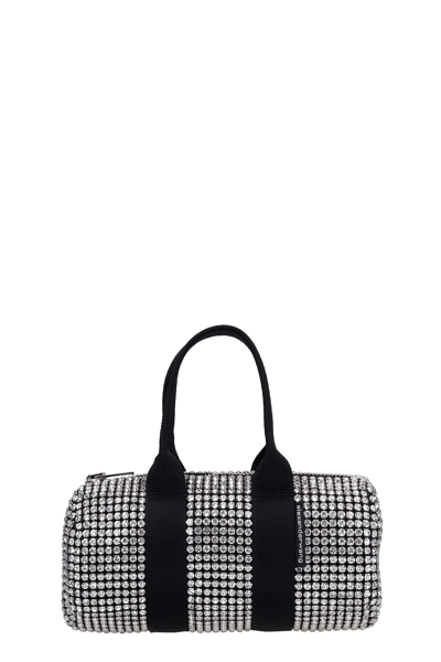 Alexander Wang Cruiser Hand Bag In Black Synthetic Fibers