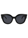Philipp Plein Square-frame Acetate Sunglasses In 0700 Black