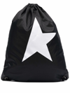 GOLDEN GOOSE STAR COLLECTION NYLON BACKPACK