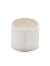 Detaj Wide-band Sterling Silver Ring In White