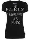 PHILIPP PLEIN SEXY PURE RHINESTONE-EMBELLISHED T-SHIRT