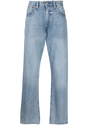 Levi's Light-wash Straight-leg Jeans In Blue