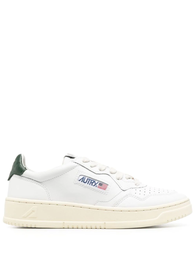 Autry Leather Medalist Low-top Sneakers In White