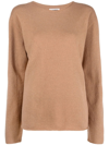 JIL SANDER CREW-NECK CASHMERE JUMPER