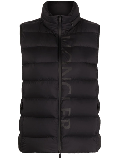 Moncler Doudoune Sans Manches Cenis In Black