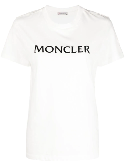 MONCLER LOGO-PRINT COTTON T-SHIRT