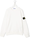 Stone Island Jumper  Junior Kids In White
