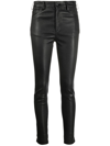 DROME HIGH-WAISTED LEATHER TROUSERS