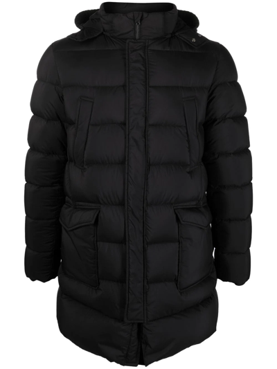 Herno Padded Down Coat In Black
