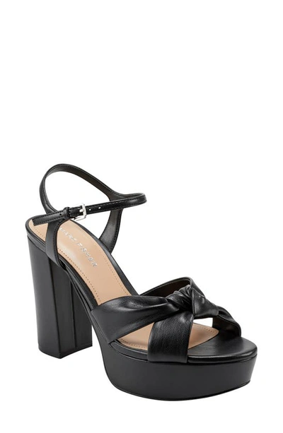 Marc Fisher Women's Deren Platform High Heel Sandals In Black