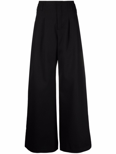 Ami Alexandre Mattiussi Ami Paris Trousers Black