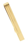 David Donahue Sterling Silver Tie Clip In Gold
